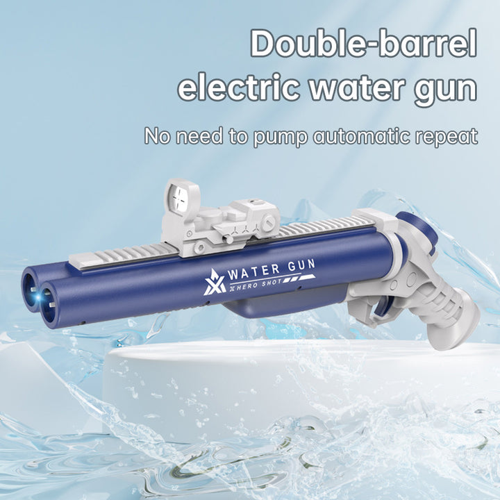 Double Tube Electric Water Gun - Ultimate Outdoor Play & Battle Toy - Haeska