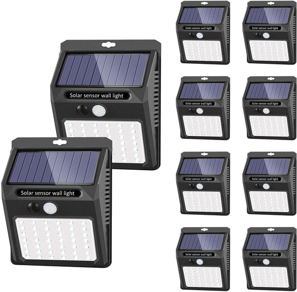 10-Pack: 42 LED Outdoor Solar Light - Haeska