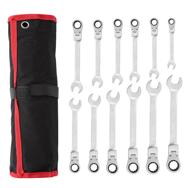 12-Piece Set: 8-19mm Metric Combination Wrench - Haeska