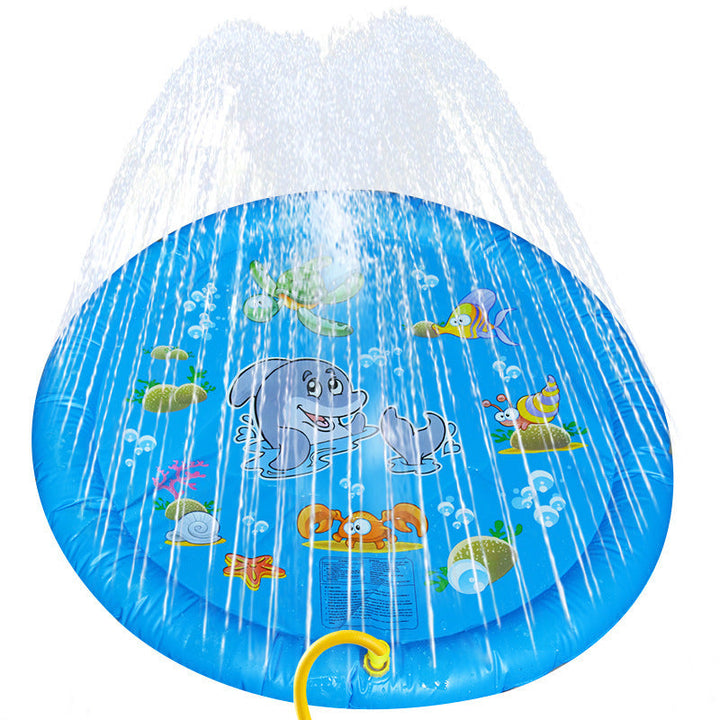 Non-Slip Splash Pad For Kids And Pet Dog Pool Summer Outdoor Water Toys Fun Backyard Fountain Play Mat - Haeska