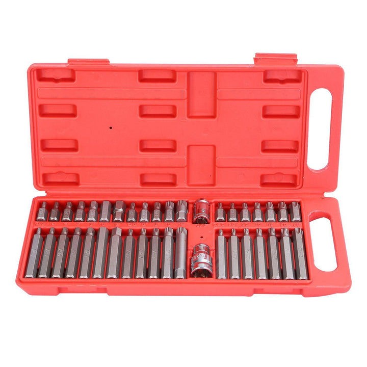 40-Pieces: Socket Bit Set Hex Torx Spine - Haeska