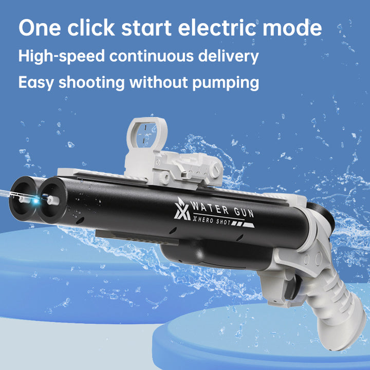 Double Tube Electric Water Gun - Ultimate Outdoor Play & Battle Toy - Haeska