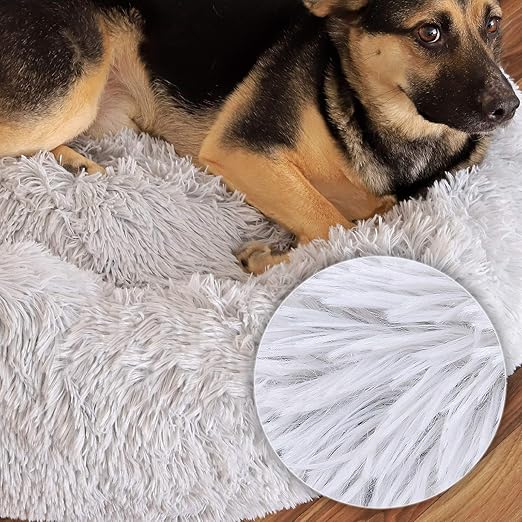 Calming Cloud Dog Bed - Anxiety & Stress Relief, Joint & Muscle Support, Washable - Haeska