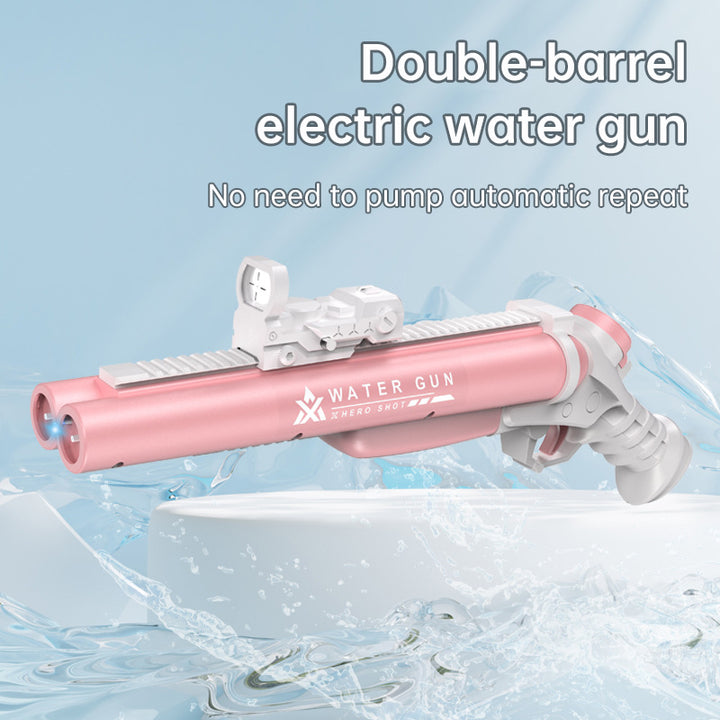 Double Tube Electric Water Gun - Ultimate Outdoor Play & Battle Toy - Haeska