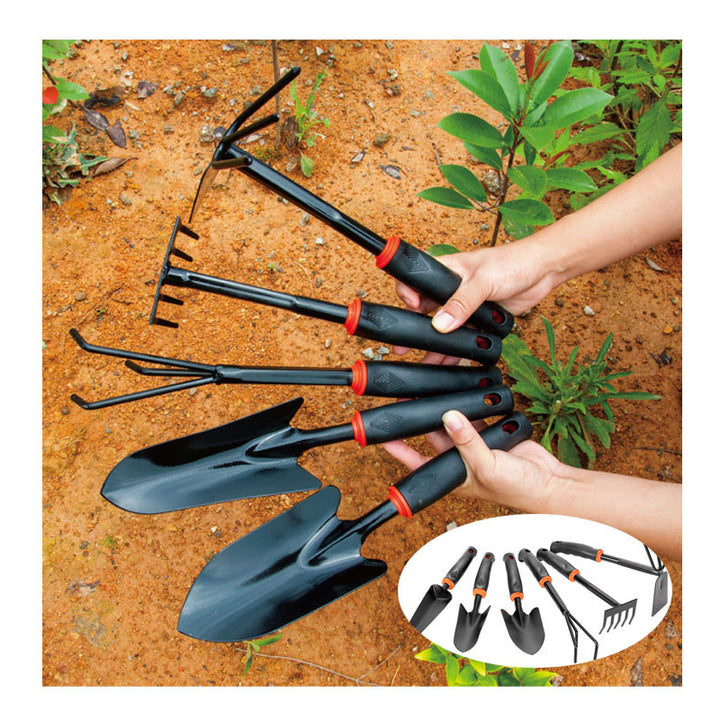 Durable Medium Carbon Steel Garden Tools with Iron Handle - Haeska