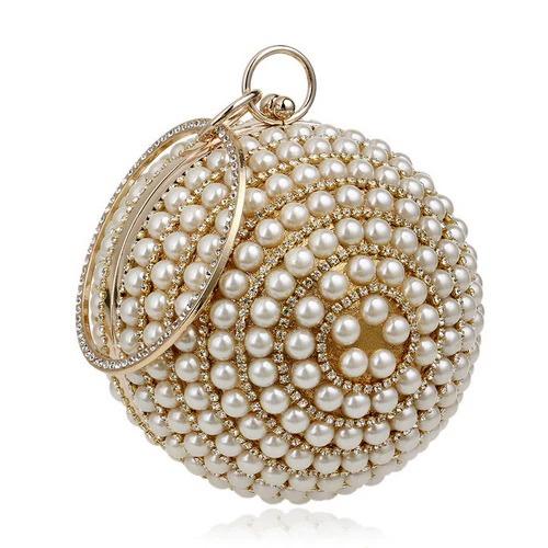 Elegant Rhinestone Bejeweled Clutch and Hand Bags - Haeska