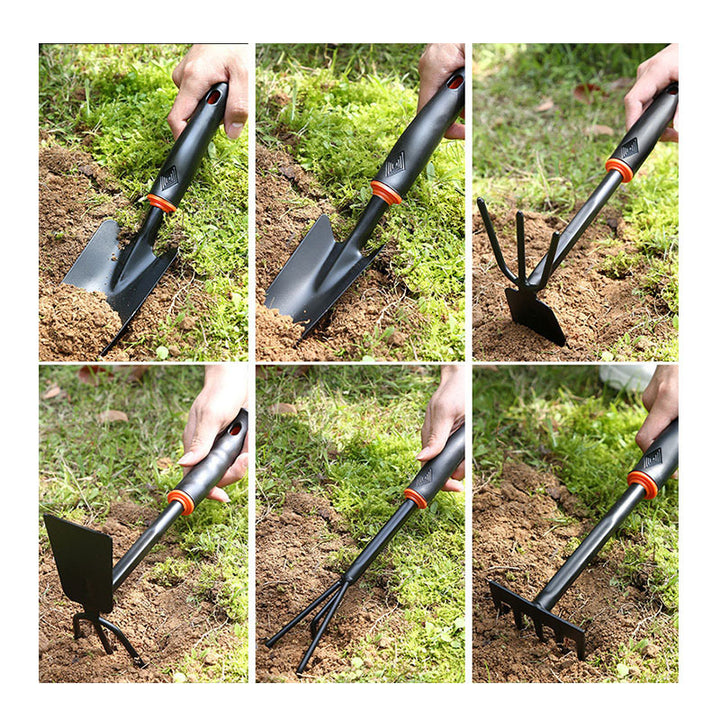 Durable Medium Carbon Steel Garden Tools with Iron Handle - Haeska