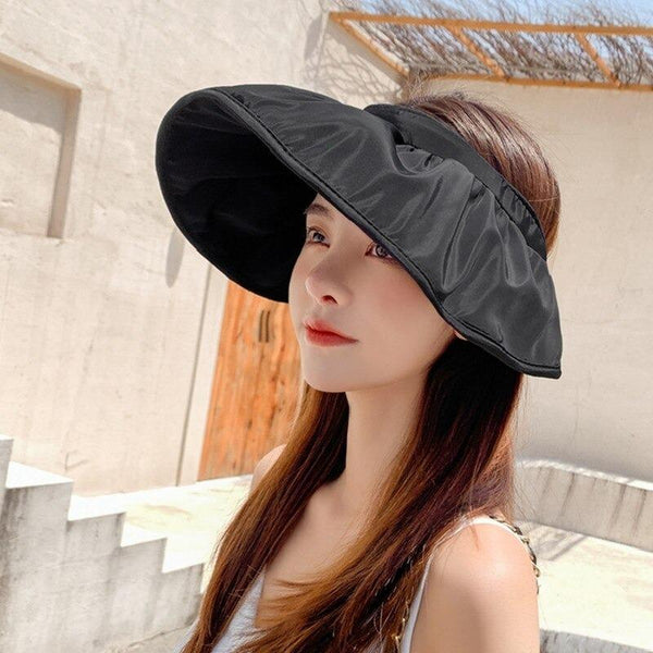 Sun Protection Wide Brim Beach Summer Hat - Haeska