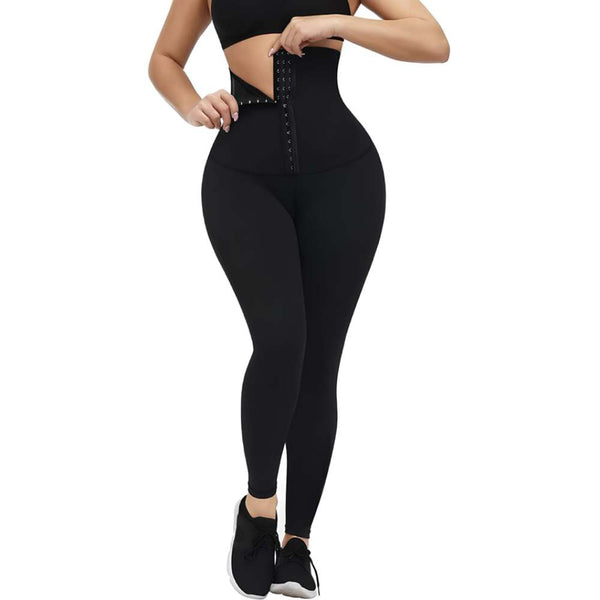 Women's Leggings Gym with Waist Trainer - Haeska