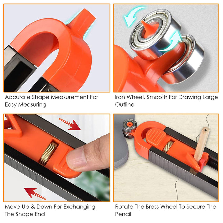 Precise Contour Gauge - Haeska