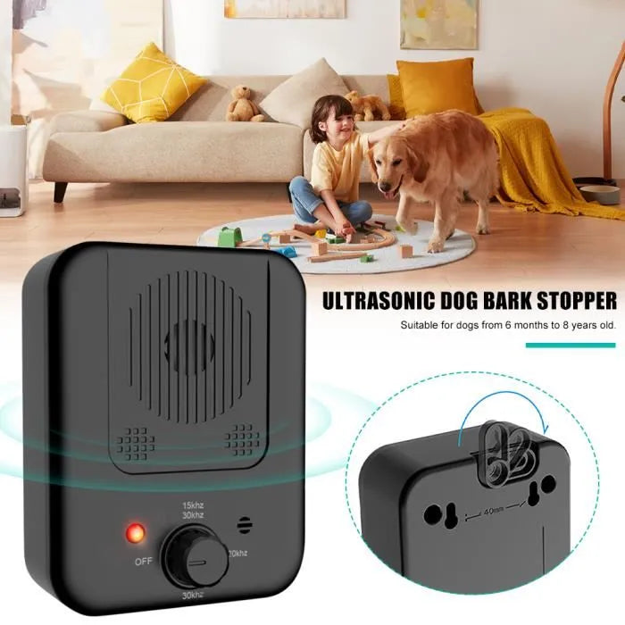 Ultrasonic Sound Bark Control Device - Stop Dog Barking, Outdoor Anti-Bark Collar - Haeska